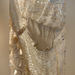 Soulmates NWT  crocheted cream maxi skirt size Large Photo 1