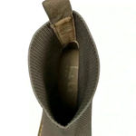 Nicole Miller Women's Beige Sock Ankle Boots Size 7.5 Wedge Sole Photo 5