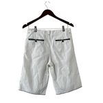 See By Chloe  White Button Down Bermuda Cotton Long Shorts Photo 2