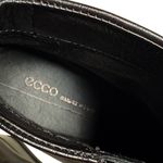 Ecco Like New  Leather Shape 45 Wedge Boots Black Size 7 - 7.5 Retail $259.00 Photo 4