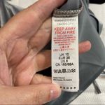 Topshop Silver Shiny Crop Top with ties Photo 4