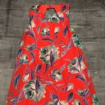 Lulus open back floral slip on dress Blue Size XS Photo 2