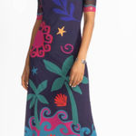 Johnny Was Jade by Astrid Mesh Midi Dress S NWT Photo 0