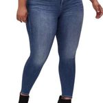 Torrid Bombshell Skinny Jeans Hi Rise Ankle Medium Blue Wash Size 24R Plus Photo 0