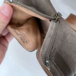 Vionic Women's Suede Leather Side Zip Buckle Slip-On Ankle Booties Taupe Size 8 Photo 10