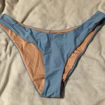 J.Crew  Light Blue Bikini Swim Bottom Cheeky Medium Photo 0