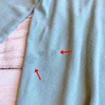 Free People Clear Skies Turquoise Blue Asymmetrical Long Sleeve Tunic Dress Sz L Photo 8