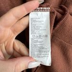 prAna  Cozy Up Hemp Blend Long Sleeve Sweater Dress Size Small Relaxed Fit Orange Photo 3