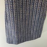 J. Crew Factory Blue And Tan Tweed Sheath Dress Size 4 Photo 2