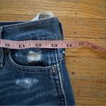 Hollister  Jean Shorts Womens Size 0 High Rise Cuffed Blue Denim Photo 9