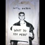 Justin Bieber What Do You Mean Concert Tee Photo 1