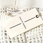 moon&madison NEW Moon & Madison Crotchet Beach Shorts in Cream Size Small Photo 6