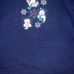 dark blue grandma sweater sweatshirt Size 1X Photo 2