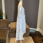 Women’s Blue Floral Lace High Low Cocktail Party Bridesmaid Dress Size XL NEW Blue Photo 8