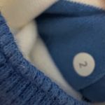 Lululemon  Scuba Hoodie II in Stroll Stripe Pipe Dream Blue White Size 2 Photo 5