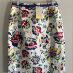 Boden Vibrant Floral Mini Skirt Photo 0