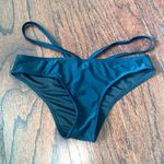 Forever 21 Black Strappy Bikini Bottoms Size S Photo 0
