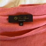 Loro Piana  100% cashmere boatneck bateau colorblock knit sweater size 42 Photo 2
