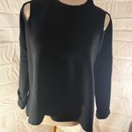 Varley  Black Cut-Out Shoulder Sweater Photo 5