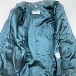 Pamela McCoy Suede Blue Jacket Embroidered Boho Western Size M Photo 3