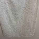 Lulus Lulu’s white lace strapless dress size L Photo 3