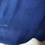 Free People  Grecian Goddess Tank Blue Drapey boxy Photo 10