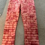 Athleta  Womens Leggings Orange Elation Printed Capri Yoga Quick Dry 16215 Photo 4