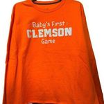 Fruit of the Loom Clemson University Baby's First Game Maternity Sweatshirt, L Photo 0