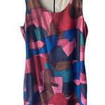 Molly Bracken Lili Sidonio Cubism Art Deco Colorful Shift Dress Size Medium Photo 0
