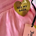 Juicy Couture 👑🩷 Pink Velvet Fleece Pants with Rhinestone Detail Y2K XL Photo 5