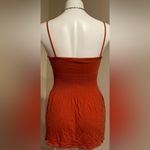 Arielle Golden Gate Orange Thin straps intimate Dress/Top Stretchy Material Sz.S Photo 6