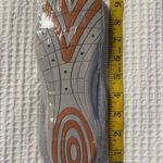 NWT White Orange Water Shoes Beach Resort Pool Vacation Size 7.5 Photo 2