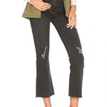 Rag and Bone 10 Inch Crop Flare Raw Hemp Jeans In Blackthorne Photo 0