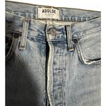 AGOLDE 90’s Jean Women’s Size 24 Light Wash High Rise Straight Leg Denim Jeans Photo 3