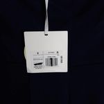 Cushnie Dress Women's Size 6 Navy Blue Strapless Stretch Asymmetrical Photo 4