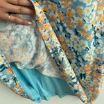 19 Cooper  Floral Puff Sleeve Sweetheart Neck Midi Dress Photo 2