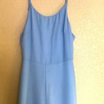 Baby Blue Culotte Romper Size M Photo 1