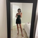 Wild Fable Black Leather Skirt Photo 3