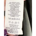 Free People Off Campus Shirt Womens XS Moss Green Tencel Metallic Boho Utility Photo 13