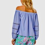 Lilly Pulitzer Periwinkle Purple Katt Top- NWOT Photo 1