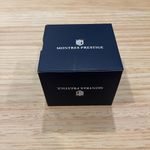 Montres Prestige Women’s Silver Tone Watch Pink Dial Rhinestone Bezel NEW Photo 4