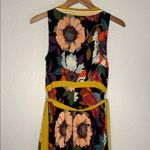 Maeve Anthropologie Botanical Floral Faux Wrap Dress Handkerchief Midi Boho Photo 8