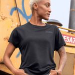 Hoka  One One Size Small Black Crewneck Lifestyle Tee Short Sleeve NEW Photo 0