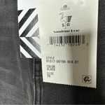 Free People SANDRINE ROSE Super Flare Wide Leg Jeans Black NWT in Size 26 Photo 6