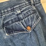 90s Vintage Brittania sz 16 Women Wide Barrell Balloon High Rise Dark Denim Jean Blue Photo 10