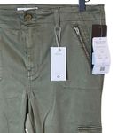 Level 99 Women’s Sz 32 Brooklyn Skinny Cargo Jeans in Army Green New NWT Photo 3