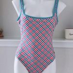 Atmosphere 2-Piece Swimwear Matching Swim Coverup Scarf Pink Blue UK 16 US 12 Photo 1