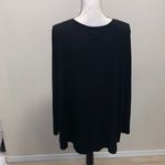 Maurice's 24/7 Black V-neck stretchy comfy winter sweater Photo 5