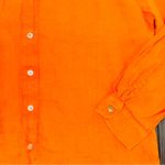 Stillwater | The Linen Voile Favorite Shirt in Orange Photo 2