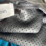 Calvin Klein Womens Teal Stretch Ruched Leather Embellished Zippered Maxi Sz 12 Photo 11